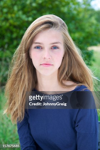 Teenage Girl With Beautiful Skin High-Res Stock Photo - Getty Images