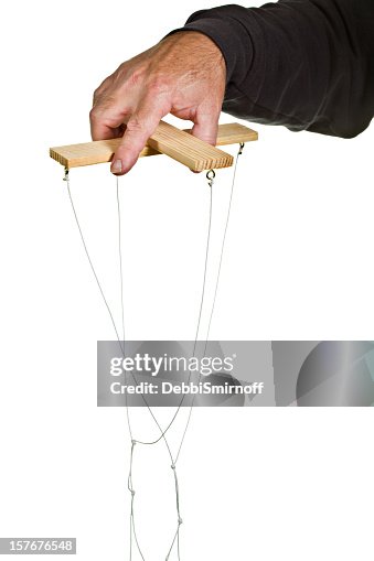 Puppet Strings Isolated Puppet Strings Isolated