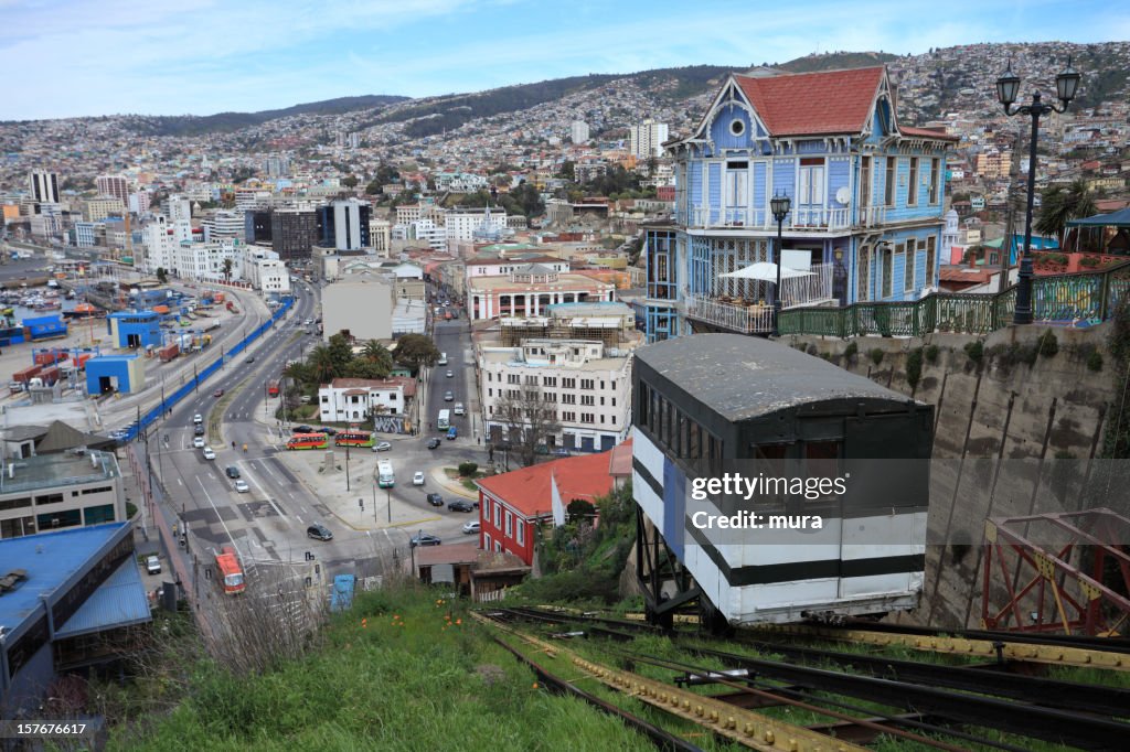 Funicular in Valparaiso