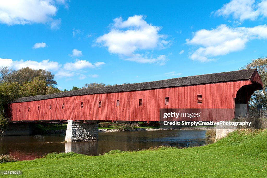 Red Covered Bridge