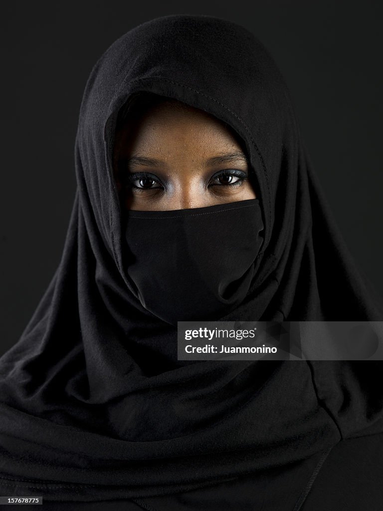 Beautiful muslim teenage girl