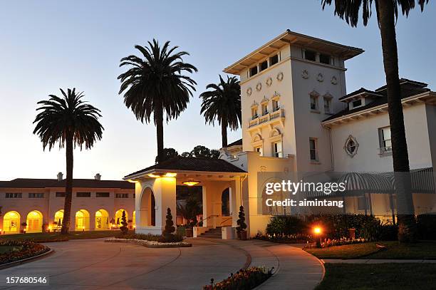mansion at dawn - california mansion stock pictures, royalty-free photos & images