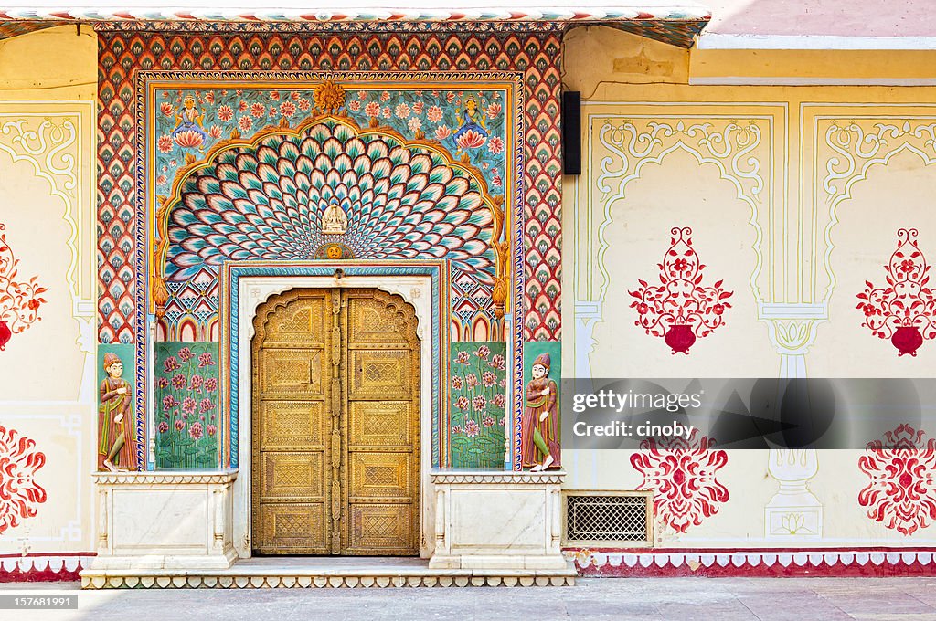 Lotus Gate - Pitam Niwas Chowk , City Palace Jaipur