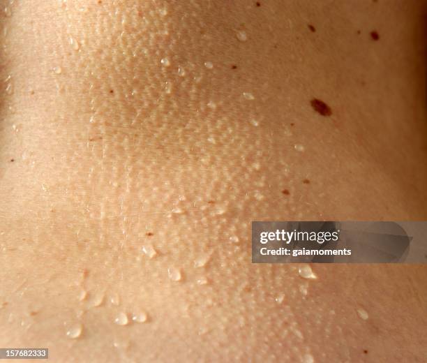 wet skin background - goosebumps stock pictures, royalty-free photos & images