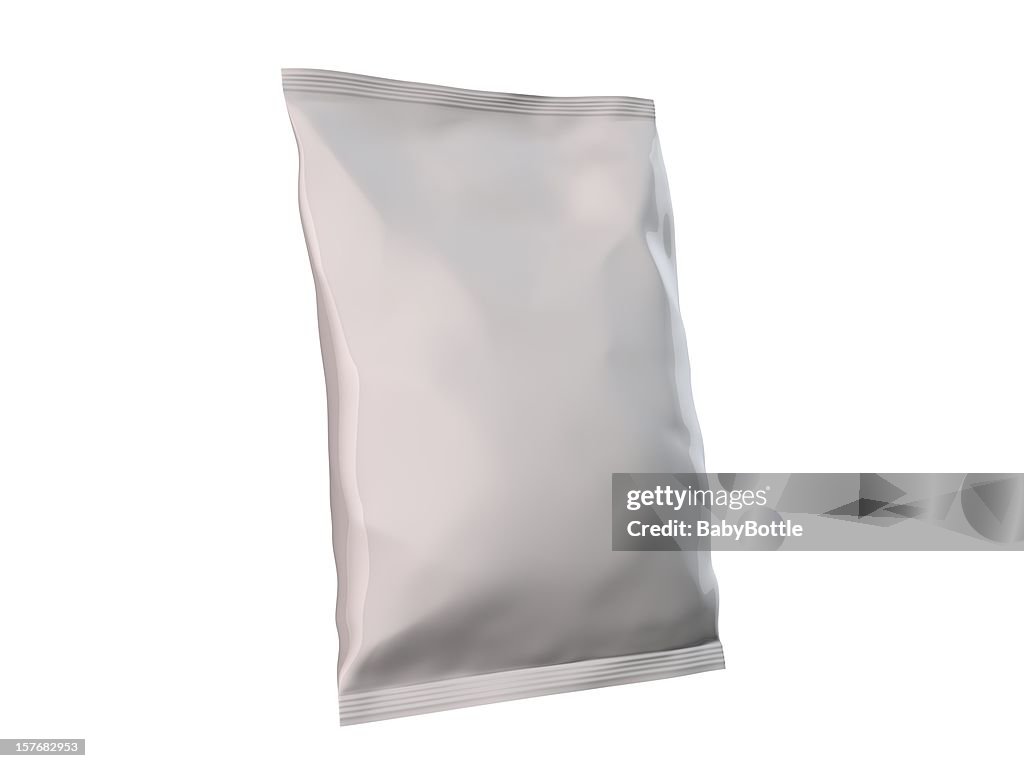 Candy and chips bag with no label