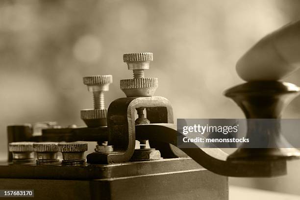 telegraph - telegraph machine stock pictures, royalty-free photos & images