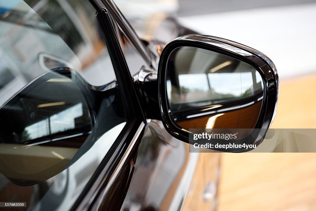 Side view of a luxus car