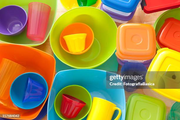 plasticware - kökstillbehör bildbanksfoton och bilder
