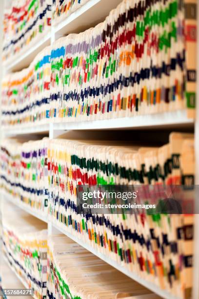 Medical Record Rack Medical Record Storage Photos and Premium High Res Pictures - Getty Images