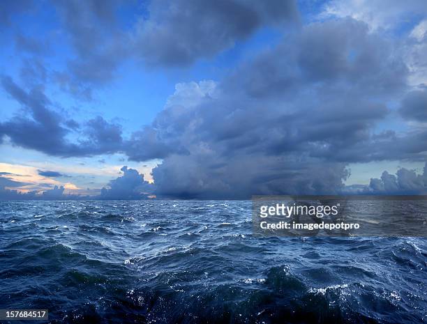 vehemente día en el mar - borde del agua fotografías e imágenes de stock