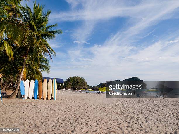 manuel antonio strand - costa rica stock-fotos und bilder
