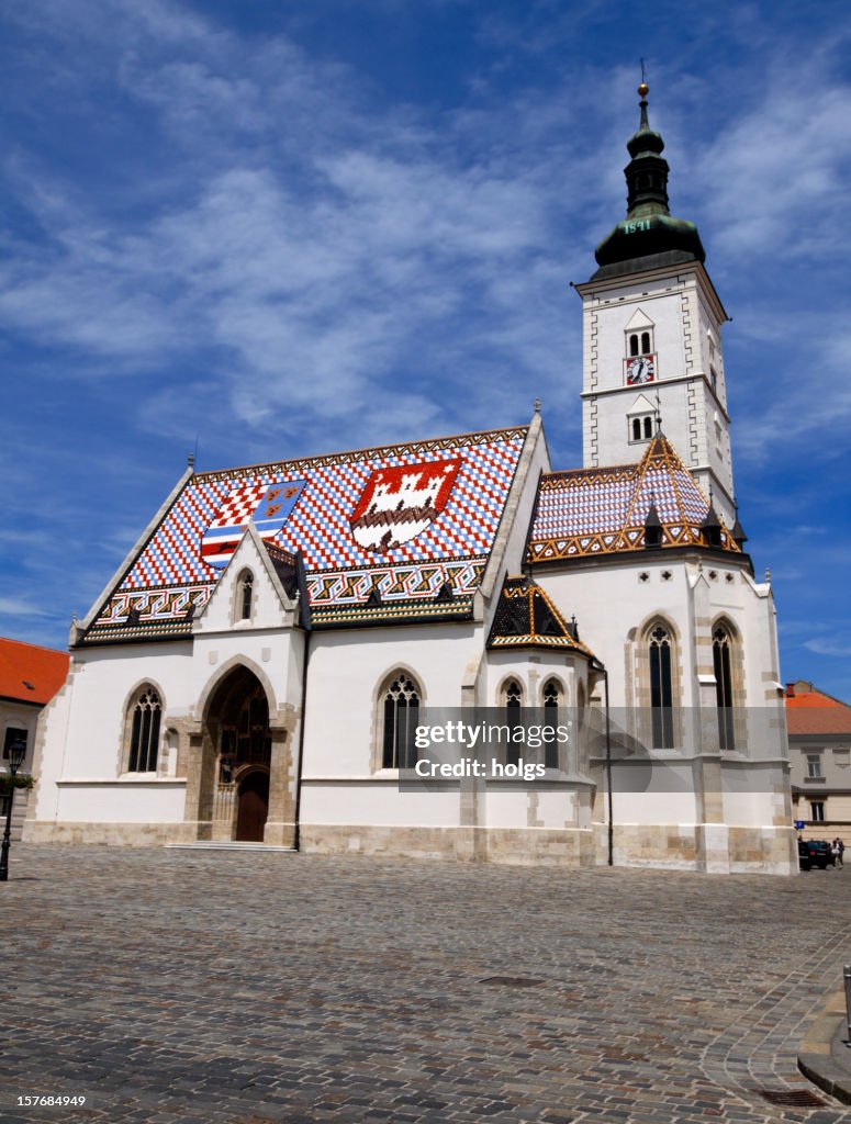 Saint Marks Church, Zagreb, Croatia