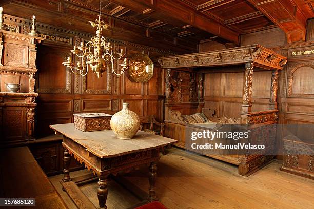 old danish interior - copenhagen museum stock pictures, royalty-free photos & images