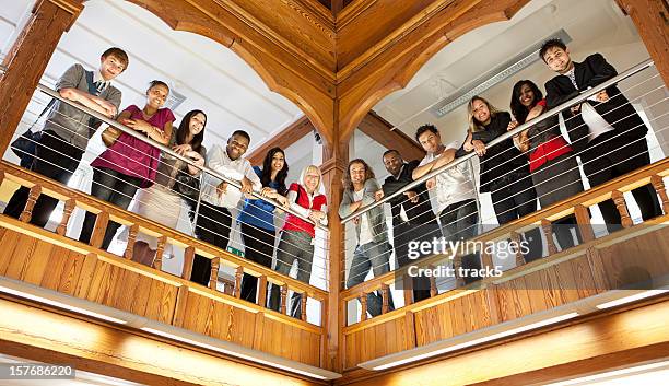 adult education business studies: mature students - school class photo stock pictures, royalty-free photos & images