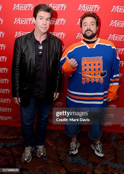 Ralph Garman, KROQ Radio Personality & actor and Director-Writer Kevin Smith attend the Future Of Film Summit: Finding Success In The Digital Age...