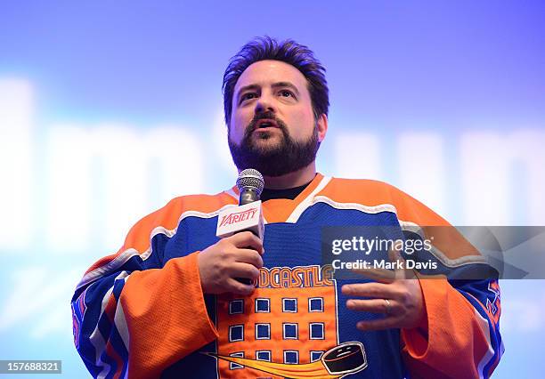 Director-Writer Kevin Smith speaks onstage during a Keynote Conversation at the Future Of Film Summit: Finding Success In The Digital Age Produced By...