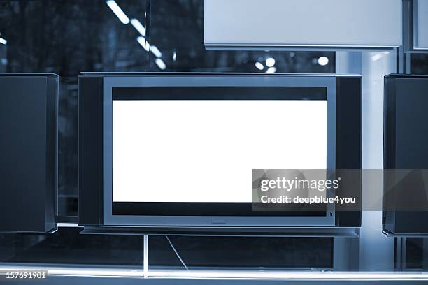 multimedia entertainment - tv store stock pictures, royalty-free photos & images