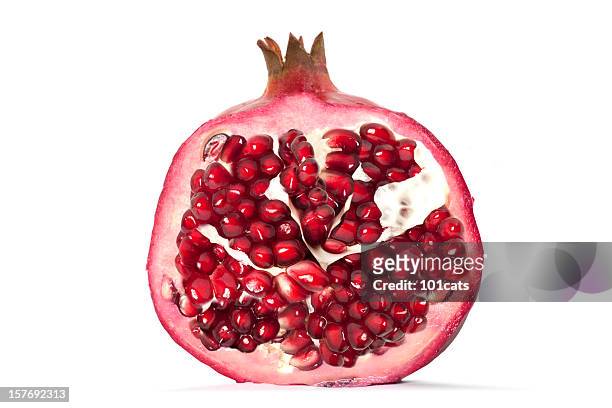 pomegranate seeds - pomegranate stock pictures, royalty-free photos & images