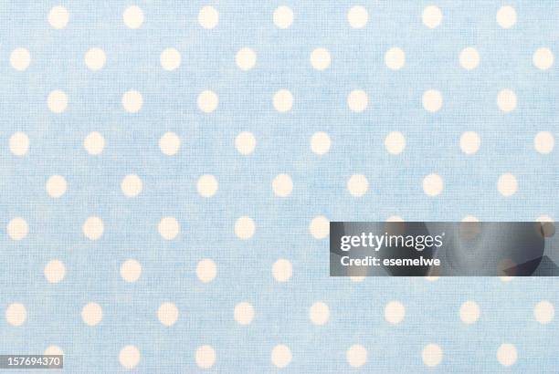 white polka dots on blue - light blue pattern background stock pictures, royalty-free photos & images