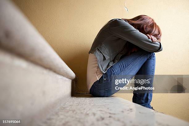 depression - zelfmoord stockfoto's en -beelden