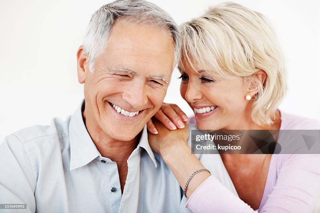 An attractive mature couple spending time together