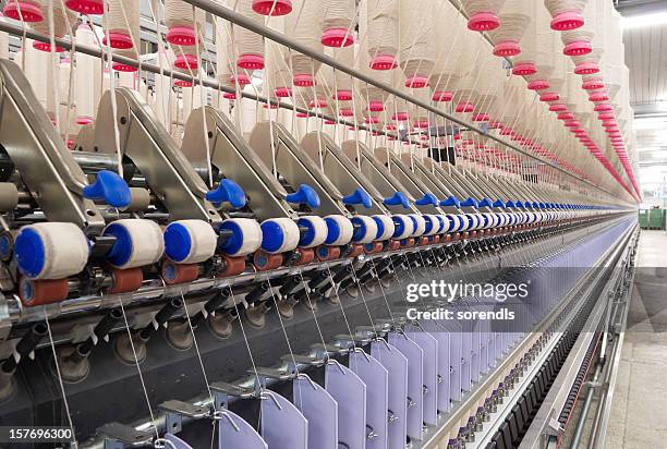 textile factory - textile factory stock-fotos und bilder