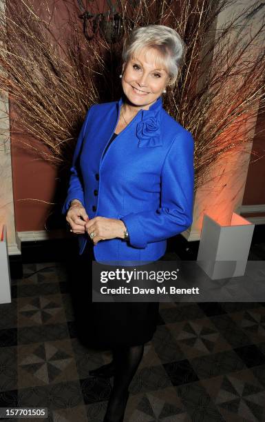 Angela Rippon attends an after party celebrating the press night performance of 'The Bodyguard' at on December 5, 2012 in London, England.