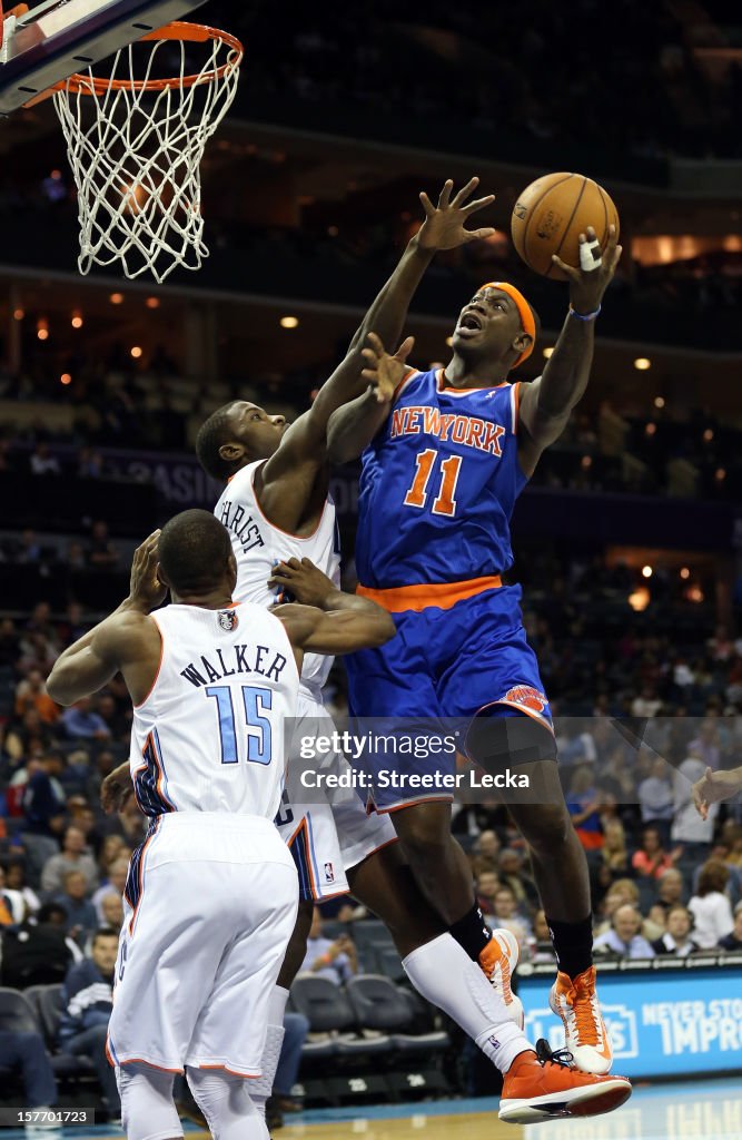 New York Knicks v Charlotte Bobcats