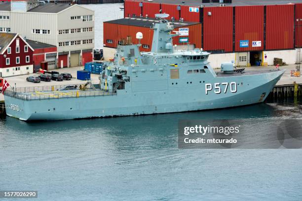 HDMS Knud Rasmussen Royal Danish Navy patrol vessel - P570, Nuuk ...