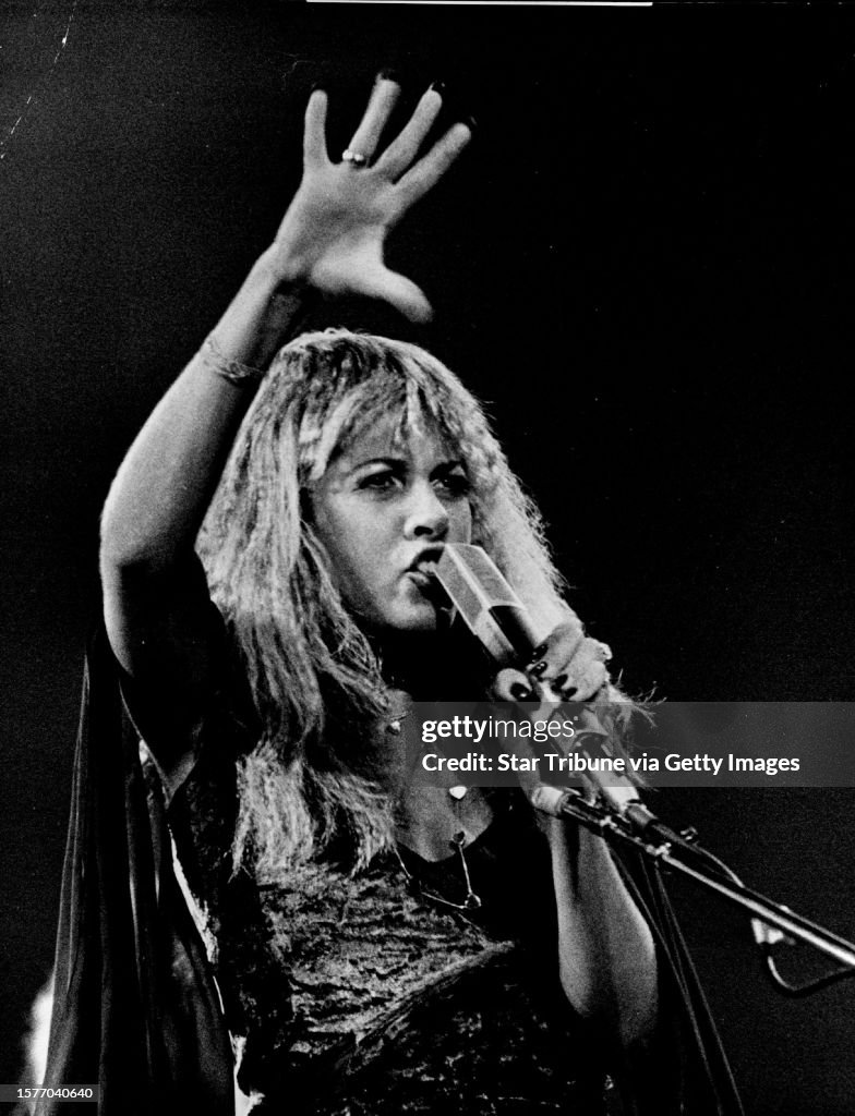 Stevie Nicks Of Fleetwood Mac During A Concert September 12 1977 At stevie-nicks-of-fleetwood-mac-during-a-concert-september-12-1977-at