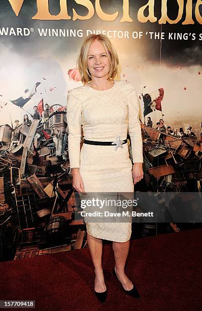 Mariella Frostrup attends an after party following the World Premiere of 'Les Miserables' at The Roundhouse on December 5, 2012 in London, England.