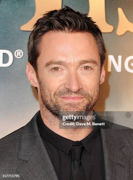 Hugh Jackman attends an after party following the World Premiere of 'Les Miserables' at The Roundhouse on December 5, 2012 in London, England.