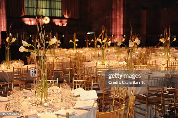 General atmosphere during the European School Of Economics Foundation Vision And Reality Awards on December 5, 2012 in New York City.