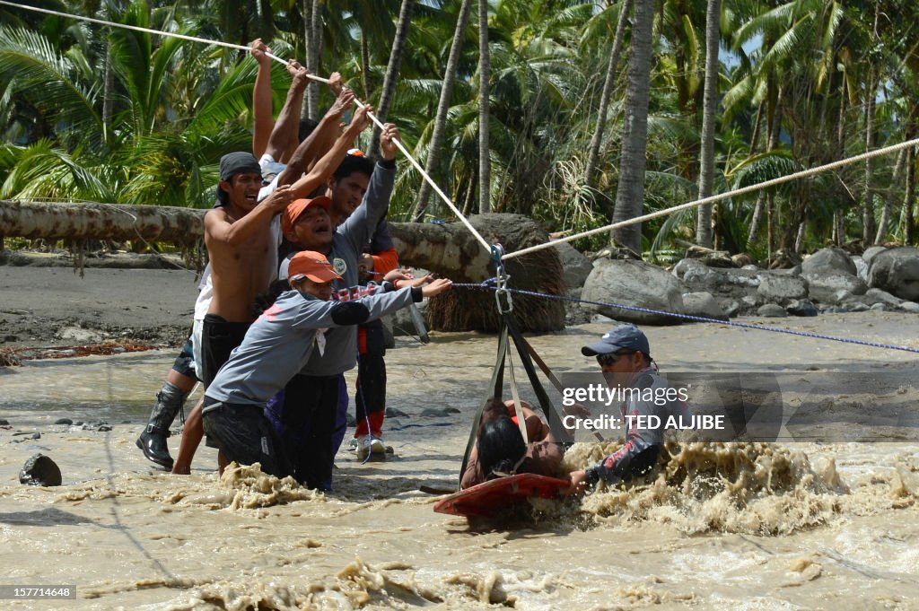 TOPSHOT-PHILIPPINES-WEATHER-TYPHOON