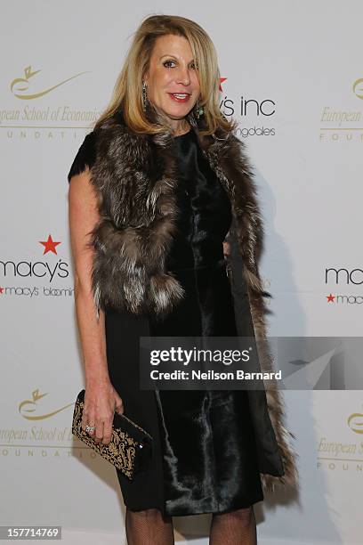 Of Prudential Douglas Elliman Dottie Herman attends European School Of Economics Foundation Vision And Reality Awards on December 5, 2012 in New York...