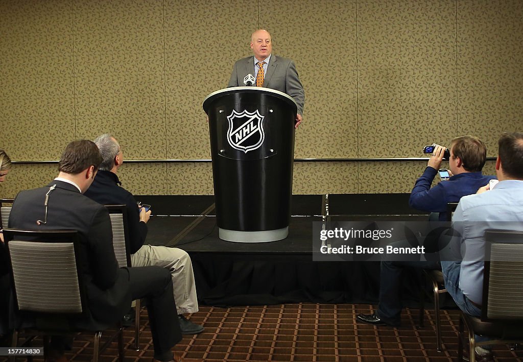 Owners And Players Meet To Discuss NHL Lockout