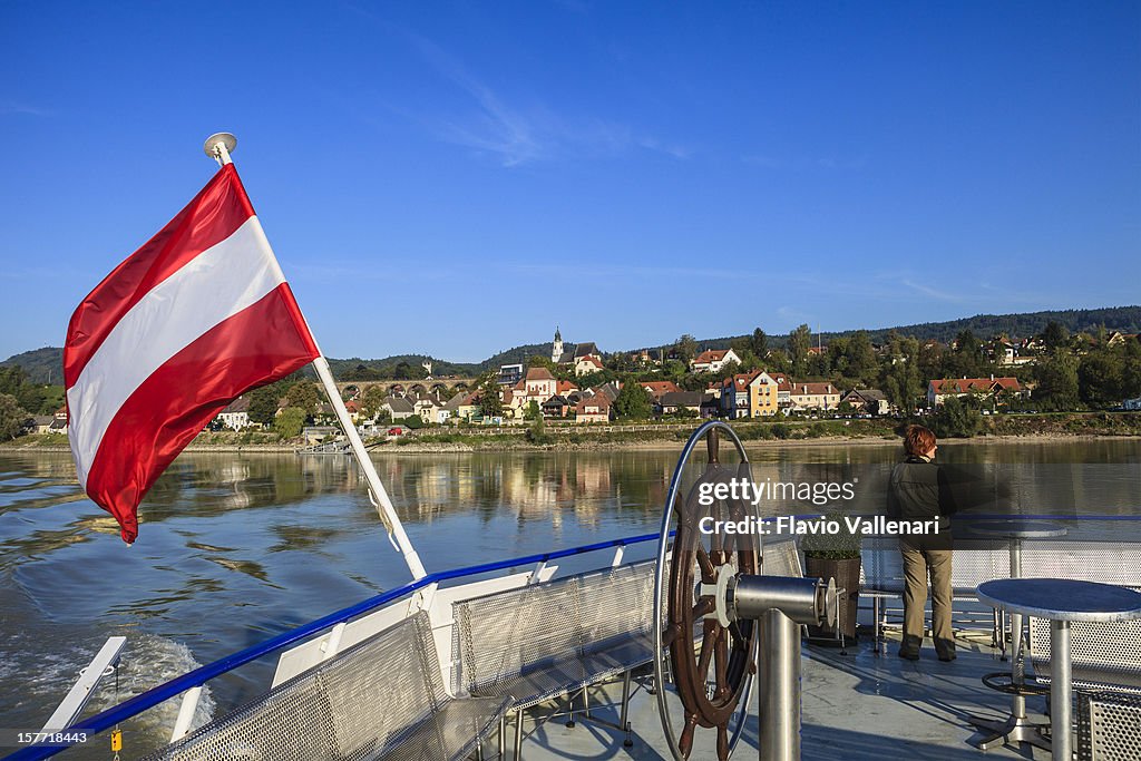 Cruise on the Danube river, Austria
