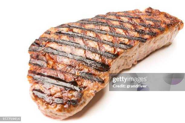 big steak - biefstuk stockfoto's en -beelden