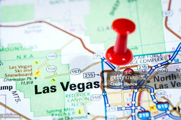 Us Cities On Map Series Las Vegas Nevada High Res Stock Photo Getty Us Cities On Map Series Las Vegas Nevada 