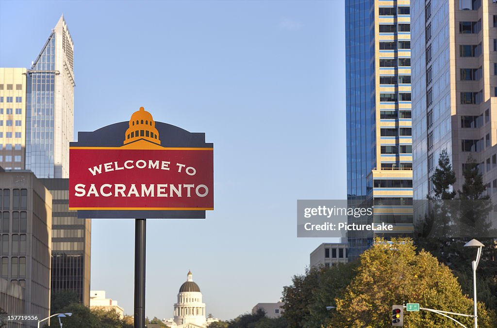 Bem-vindo ao sinal de Sacramento