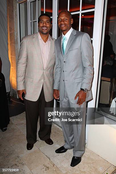 Ray Allen attends the Haute Living and Roger Dubuis dinner hosted by Daphne Guinness at Azur on December 5, 2012 in Miami Beach, Florida.