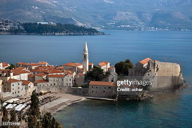 budva -montenegro - budva stock pictures, royalty-free photos & images