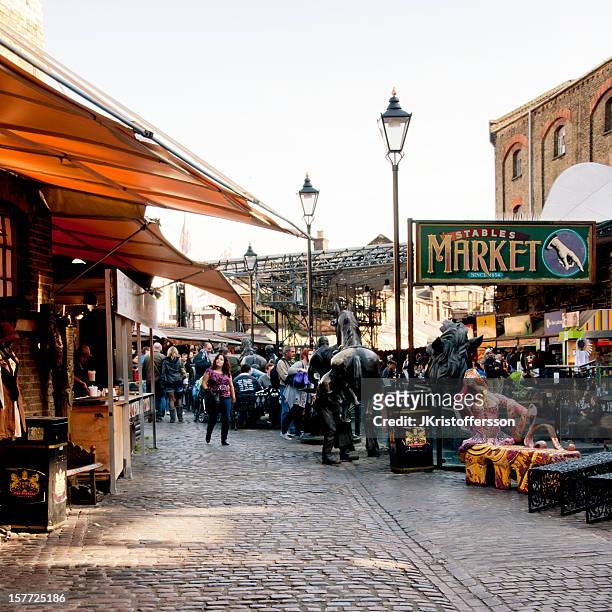 camden stables market - london - camden lock stock pictures, royalty-free photos & images
