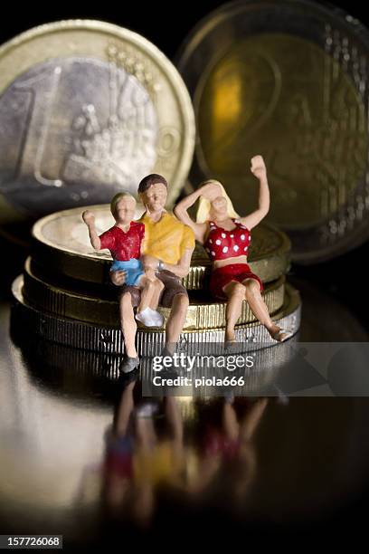 financial crisis and euro - hiding money stock pictures, royalty-free photos & images