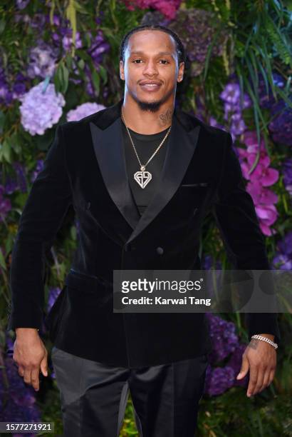 Anthony Yarde arrives at The Mike Gala: Stormzy's 30th Birthday at The Biltmore Mayfair on July 28, 2023 in London, England.