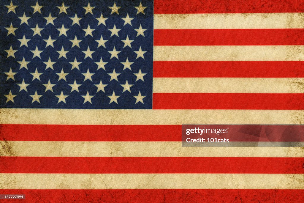 Old USA Flag