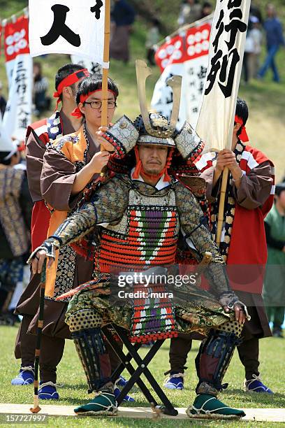 Armored Samurai Fotografías e imágenes de stock - Getty Images
