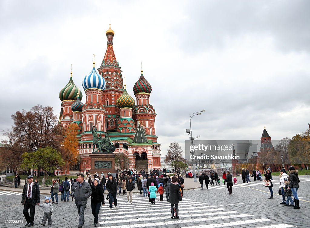 St. Basil Cathedral on Red Square