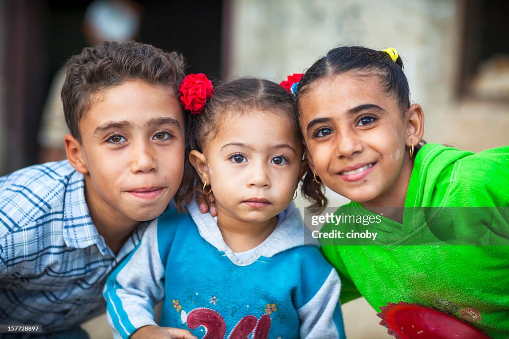 Children from El-Kharga Oases - Egypt