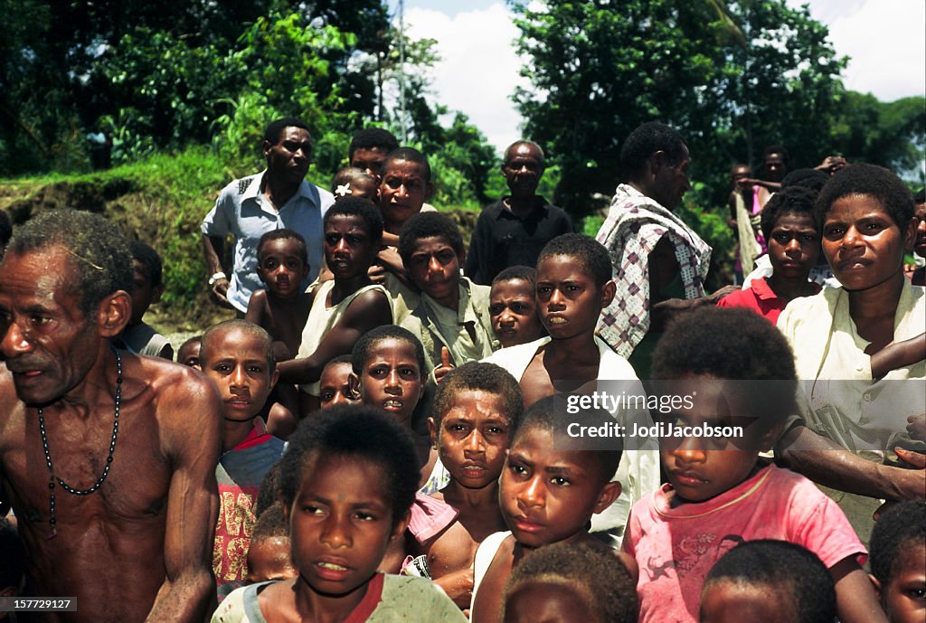 Papua New Guinea Village people